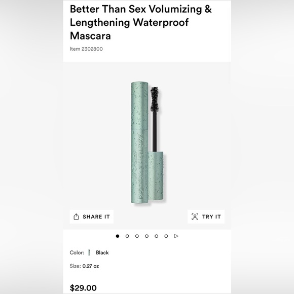 Too Faced Better Than Sex Mascara Trio (NEW) (WILL SELL TOGETHER OR SEPARATE) - Picture 13 of 14